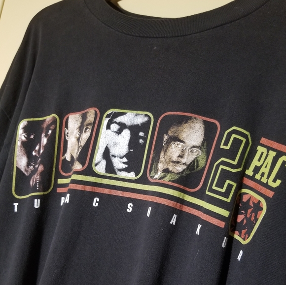 SOLD💥90s Tupac Shakur long sleeve - Picture 2 of 3